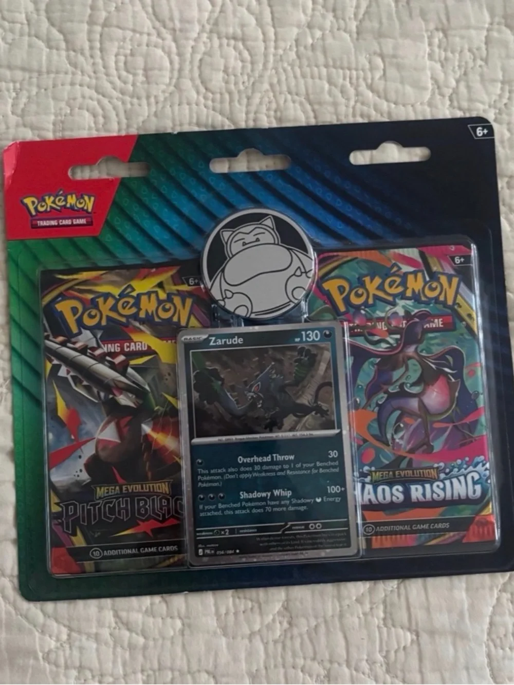 Pokémon Pitch Black & Chaos Rising 2-Pack Blister Zarude Promo Sealed